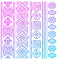 tribal vintage ethnic pattern seamless vector image vector image