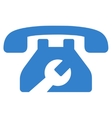 service phone icon vector image