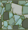 flat seamless stone texture colored stones vector image vector image