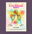 champagne clinking glasses with splash vector image