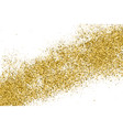 gold glitter texture vector image