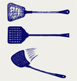 fly swatter vector image vector image