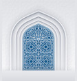 doors mosque vector image vector image