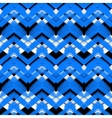 hand drawn plaid pattern with zigzag lines vector image vector image