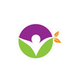 human health symbol design vector image