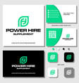 phs logo vector image vector image