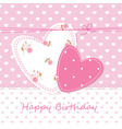 birthday background vector image vector image