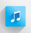 music notes vector image