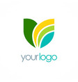 lotus spa logo vector image