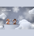 2022 new year sign vector image vector image