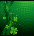 st patricks day background vector image vector image