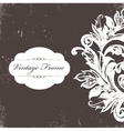 vintage watercolor background vector image vector image