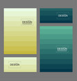 set of book covers and banners vector image