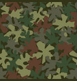 camouflage seamless pattern background masking vector image vector image