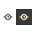 atv logo emblem off road vector image