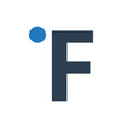 fahrenheit icon vector image vector image