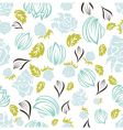 floral background vector image