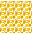 pattern background with fruit elements banana vector image vector image