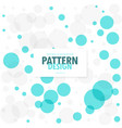 abstract blue and gray circles background vector image
