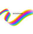 modern colorful flow abstract background vector image vector image