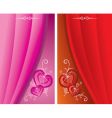 red cards vector image vector image