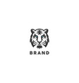 tiger logo vector image