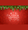 christmas composition holiday wishes vector image vector image