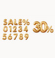 3d sale off discount promotion vector image