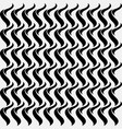 diagonal thin wavy lines seamless pattern vector image vector image