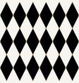 seamless harlequin pattern in black and white vector image vector image
