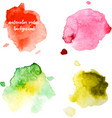 watercolor background vector image