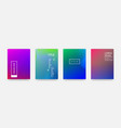 abstract gradient color pattern texture for book vector image