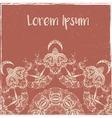 beautiful card vector image vector image