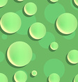 green abstract background with water drops vector image