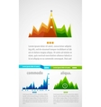 infographic background vector image