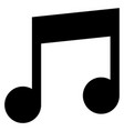 music note icon melody symbol chords sign vector image vector image