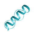 protein structure - molecule 3d icon vector image