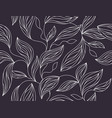 foliage seamless pattern vector image vector image