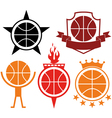 basketball vector image