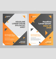 layout template design vector image vector image