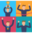winners vector image vector image