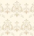 damask wallpaper vector image vector image
