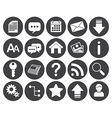 web icons vector image vector image
