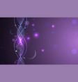 science template wallpaper or banner with a dna vector image