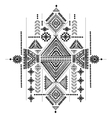 tribal vintage ethnic background vector image