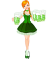girl vector image vector image
