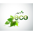 green leaves vector image vector image
