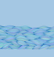 background with wave pattern blue texture vector image