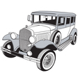 classic car vector image