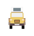 commercial delivery van cargo truck isolated vector image vector image